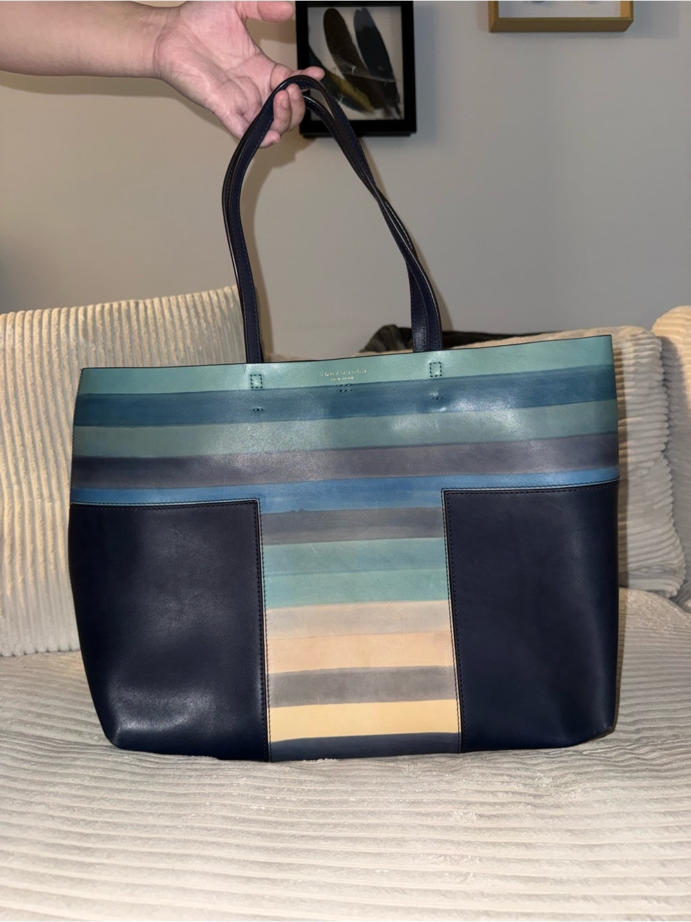 Tory Burch Block-T Degrade Tote